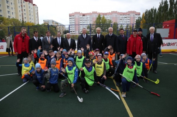В Омске заложили капсулу времени на месте будущей «Арены»