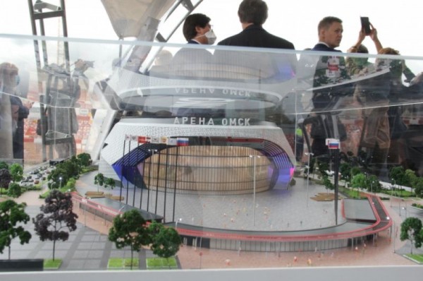 В Омске заложили капсулу времени на месте будущей «Арены»