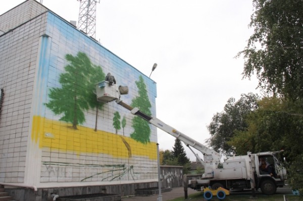 Художники украсили Омск во время фестиваля стрит-арта