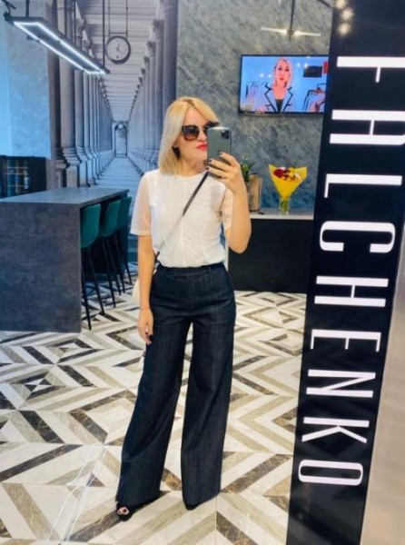 Олеся Дорогова — модельеру Фальченко: «Горжусь тобой, детка!»