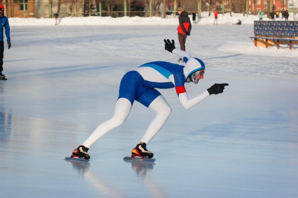Омские конькобежцы завоевали шесть медалей на всероссийском турнире