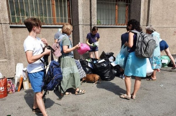 Мастер отличного настроения. Добровольцу нужно быть готовым ко всему