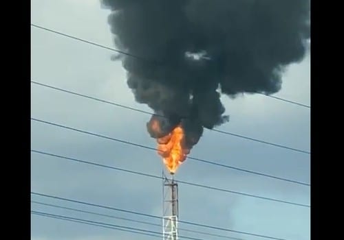 Омский «Полиом» снова устроил «факел»?