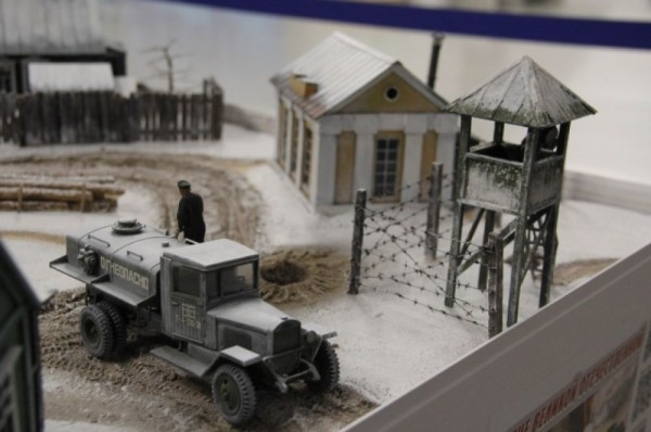 Диорама «Омские бронепоезда в огне Великой Отечественной войны»