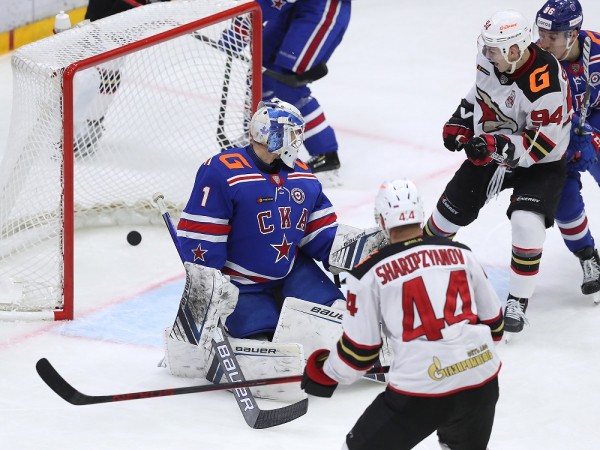 Хет-трик Эмиля Галимова принёс СКА победу над "Авангардом"