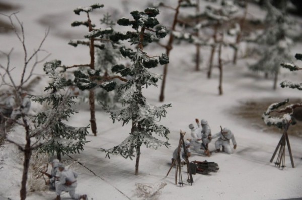 Диорама «Омские бронепоезда в огне Великой Отечественной войны»