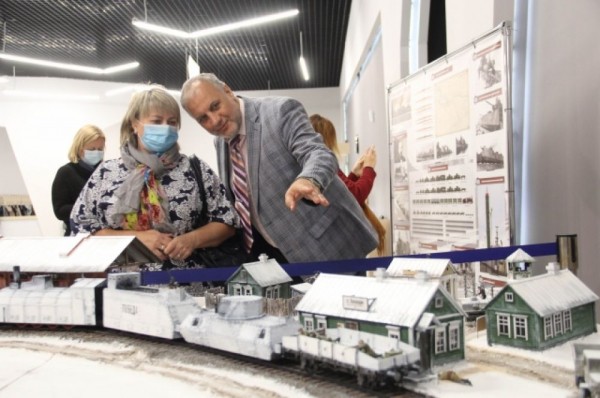 Диорама «Омские бронепоезда в огне Великой Отечественной войны»