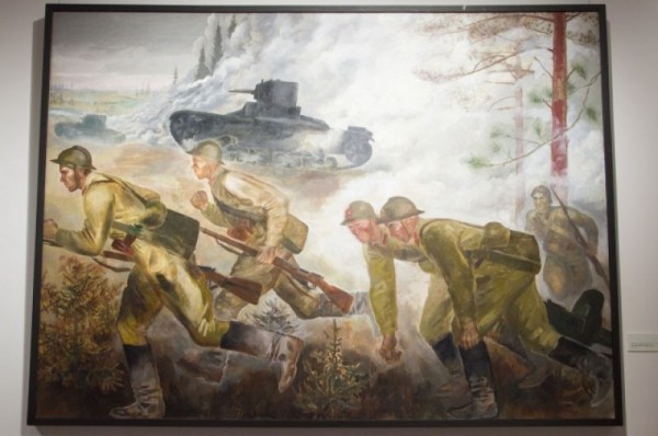 Сталин на нас есть. Выставку живописи 1930-1950 годов привезли в Омск