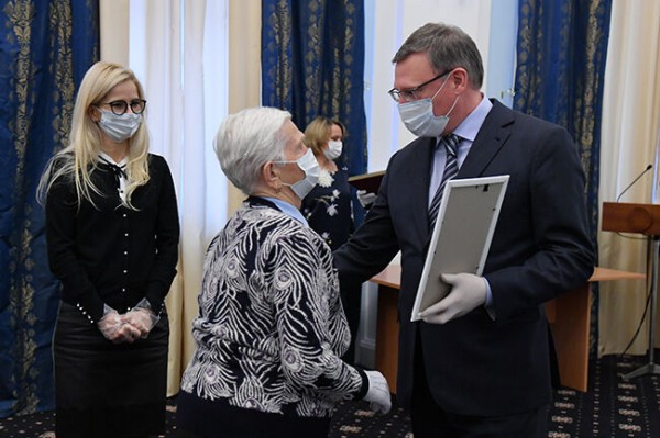 Омичам вручили премию "Семья года"