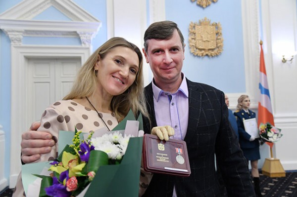 Омичам вручили премию "Семья года"