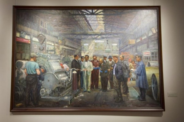 Сталин на нас есть. Выставку живописи 1930-1950 годов привезли в Омск