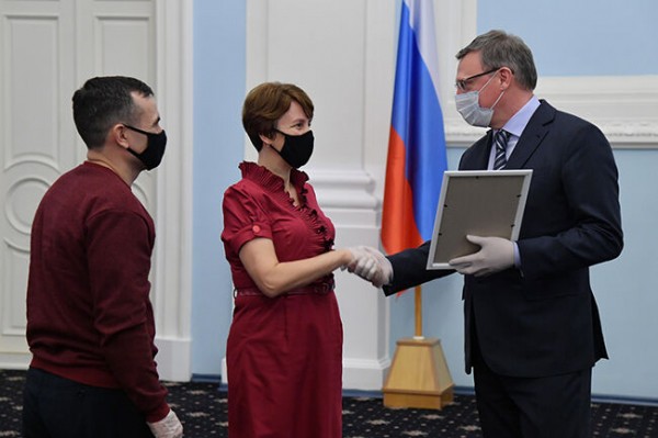 Омичам вручили премию "Семья года"