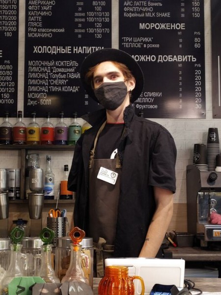 Паук из омской кофейни стал косплеем месяца Паук из омской кофейни стал косплеем месяца