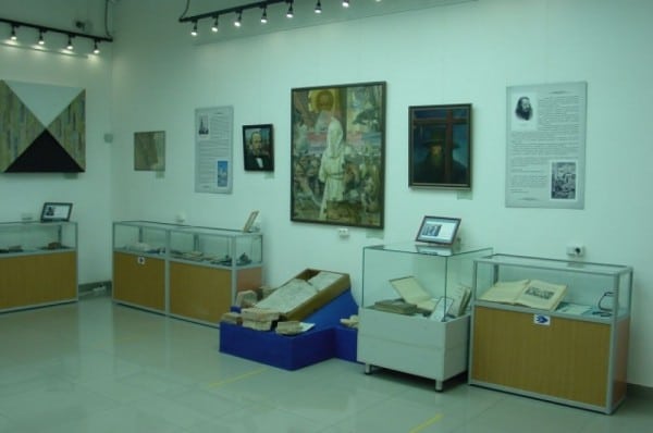 Омск и Достоевский. При Воскресенском соборе работает постоянная выставка