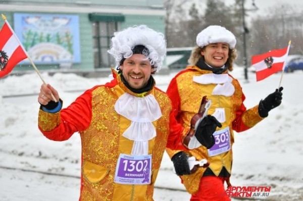 В омском Рождественском полумарафоне поучаствовали 770 любителей бега