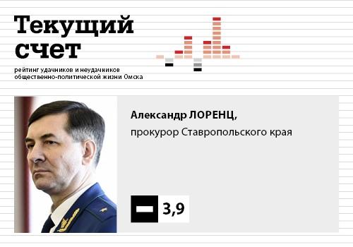 Текущий счет. «Есть надежда, что прокурору Лоренцу подлечат совесть и привьют чувство долга»