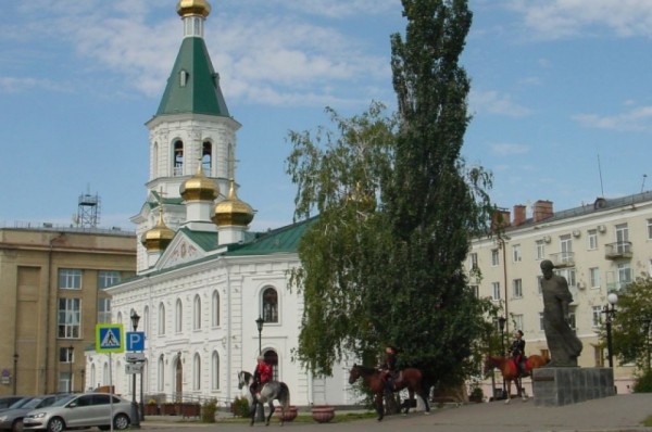 Омск и Достоевский. При Воскресенском соборе работает постоянная выставка