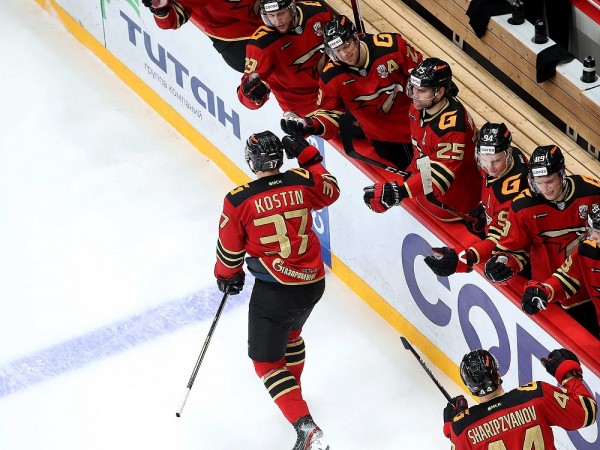 "Авангард" уверенно переиграл рижское "Динамо"