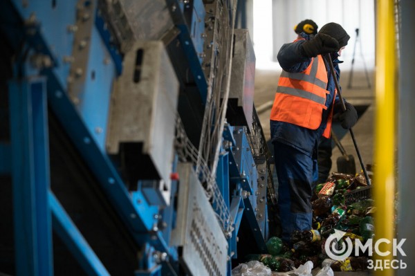 Второй завод по сортировке отходов запущен в Омске