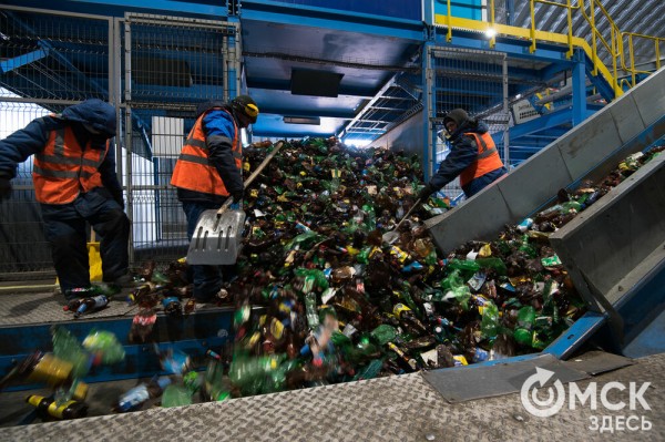 Второй завод по сортировке отходов запущен в Омске