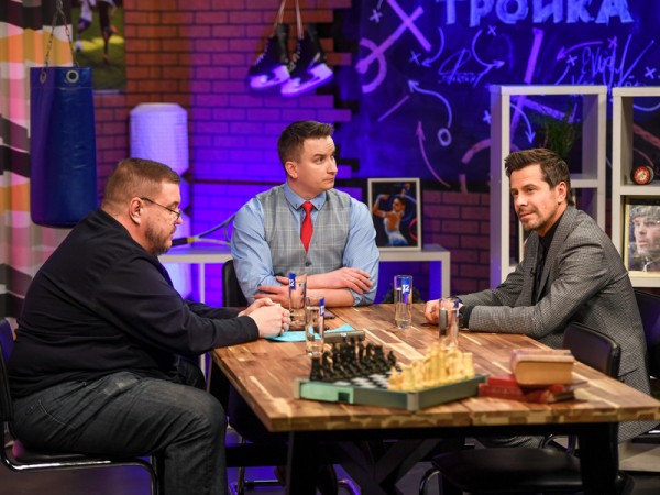 Александр Крылов в программе «Большая тройка»
Александр Крылов в программе «Большая тройка»