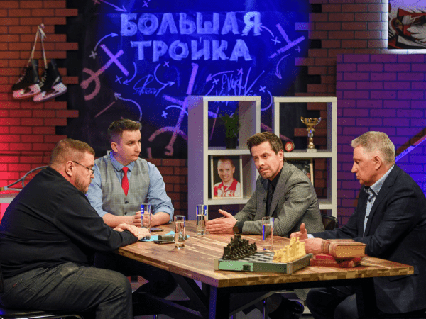 Александр Крылов в программе «Большая тройка»
Александр Крылов в программе «Большая тройка»