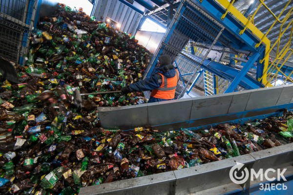 Второй завод по сортировке отходов запущен в Омске