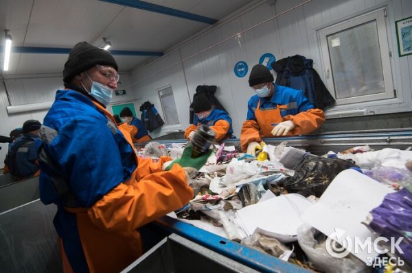 Второй завод по сортировке отходов запущен в Омске