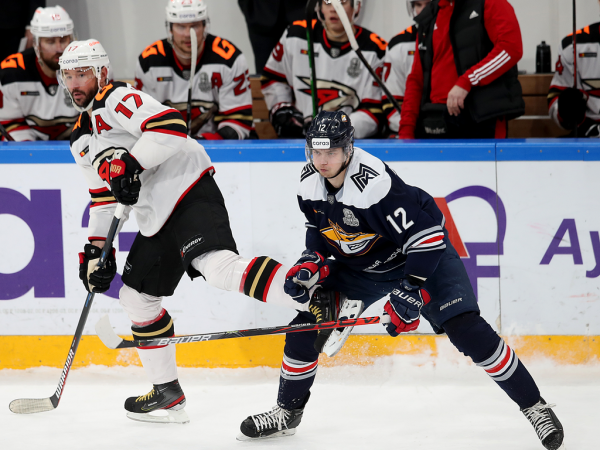 «Очень хорошо играли по системе, бились, блокировали броски». Комаров и Хартли после победы в третьем матче серии с «Металлургом»
«Очень хорошо играли по системе, бились, блокировали броски». Комаров и Хартли после победы в третьем матче серии с «Металлургом»