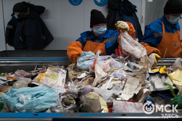 Второй завод по сортировке отходов запущен в Омске