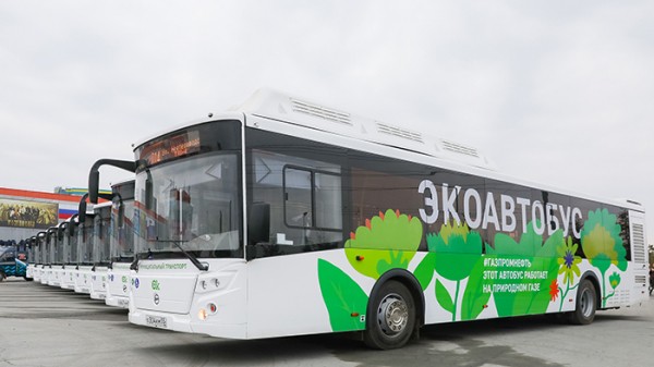 
									Омску подарили 20 экологичных автобусов   [ФОТО]  