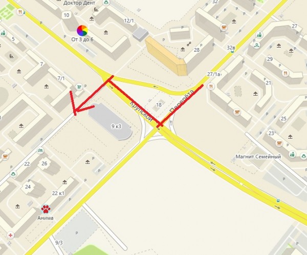 
									В Омске разрешили правый поворот на оживленном перекрестке  