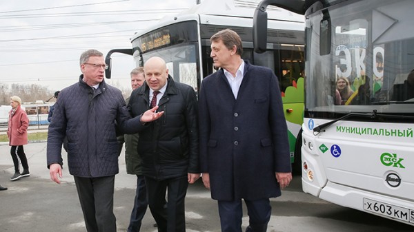 
									Омску подарили 20 экологичных автобусов   [ФОТО]  