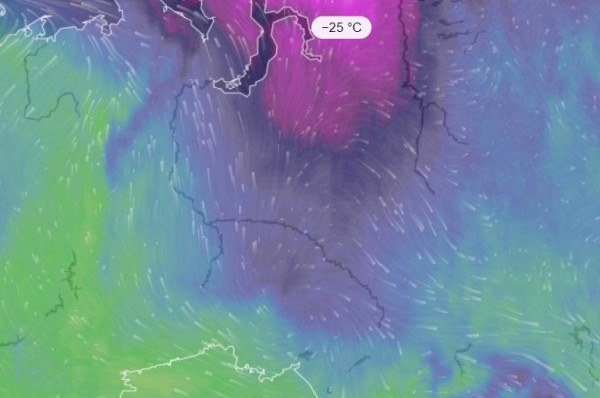 Омская область окажется в зоне действия антициклона с морозами до -25 градусов
