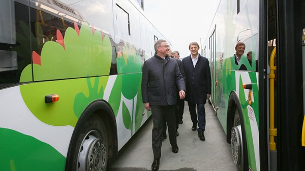 
									Омску подарили 20 экологичных автобусов   [ФОТО]  