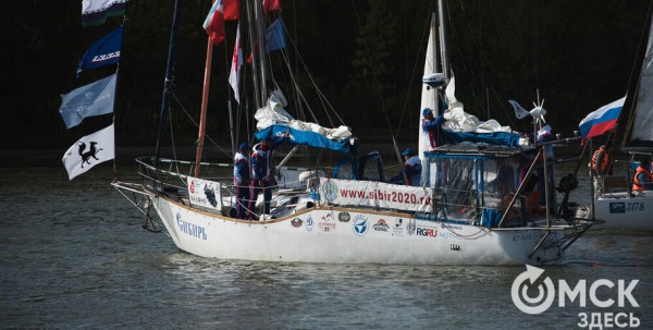 Яхта "Сибирь" совершит путешествие по Иртышу в честь юбилея Омской области