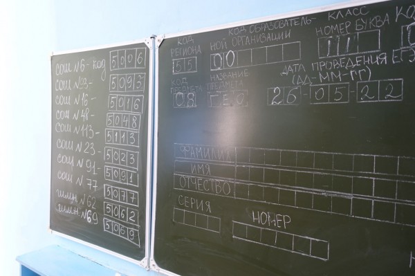 
									Омские выпускники начали сдавать ЕГЭ   [ФОТО]  