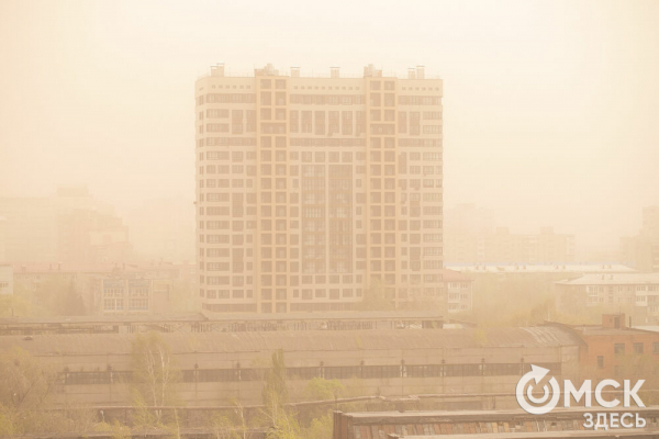 Пыльная буря и остановившиеся пароходы: последствия омской непогоды Пыльная буря и остановившиеся пароходы: последствия омской непогоды