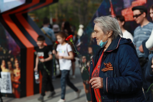 Более десяти тысяч омичей посетили интерактивную программу «Пять шагов к Победе»