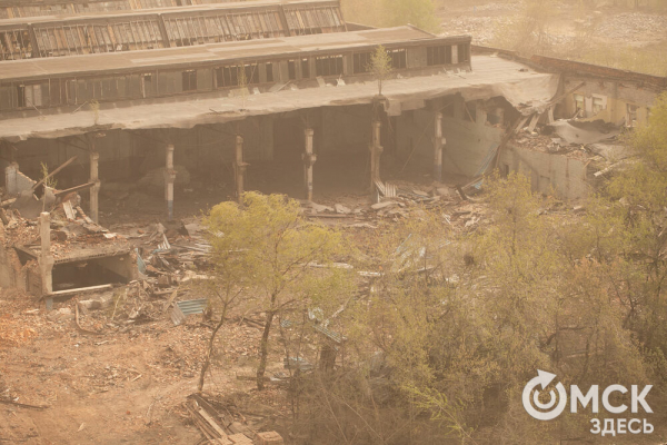 Пыльная буря и остановившиеся пароходы: последствия омской непогоды Пыльная буря и остановившиеся пароходы: последствия омской непогоды