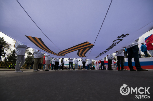 Труд, весна, песни Майданова: смотрим, как прошло в Омске первомайское шествие Труд, весна, песни Майданова: смотрим, как прошло в Омске первомайское шествие