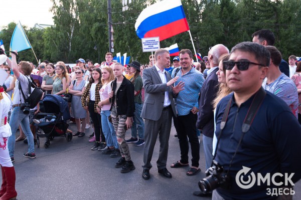 В центре Омска прошёл Парад национальностей