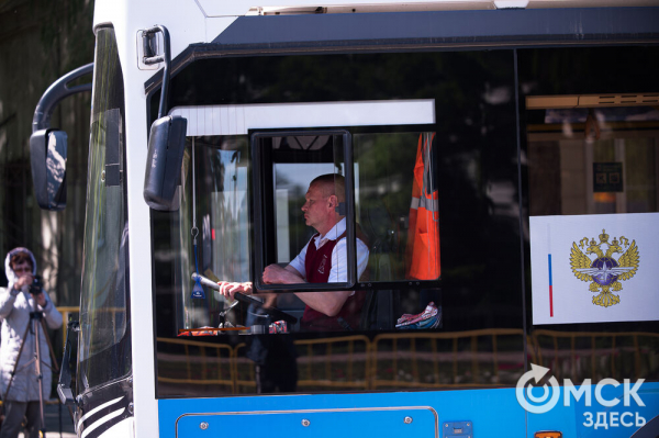 "Троллейбусное" ралли в центре Омска "Троллейбусное" ралли в центре Омска