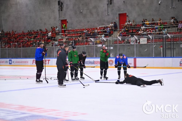 Птичка летит домой! Репетиция возвращения "Авангарда" в Омск