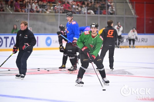 Птичка летит домой! Репетиция возвращения "Авангарда" в Омск