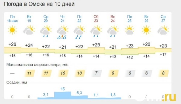 Затяжные дожди и резкие перепады температуры. Омские синоптики рассказали о погоде на ближайшие дни