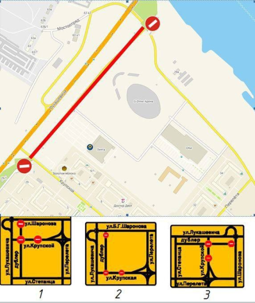 
									В Омске до конца лета перекроют дублер улицы Лукашевича   [СХЕМА]  