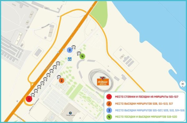 Омичей развезут по домам после "Ленинграда"