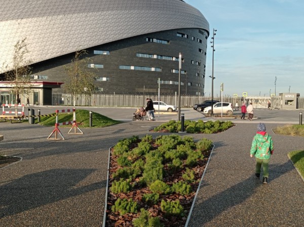 
									«Парк европейского уровня»: что сделали у «G-Drive Арены» за миллиард?   [ФОТО]  