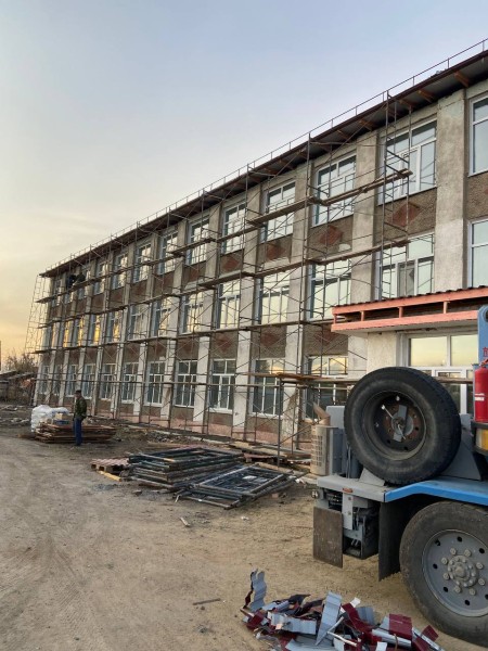 
									Сроки окончания ремонта в Марьяновской школе вновь сдвинулись   [ФОТО]  